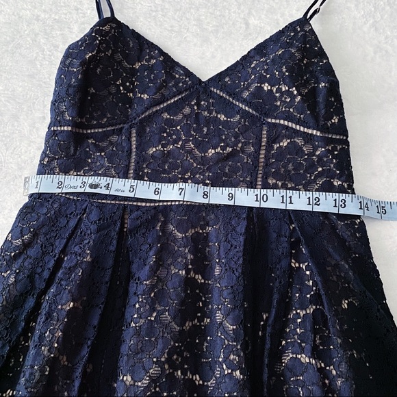NWT Joie Blue Lace Solandra Dress - Picture 7 of 12